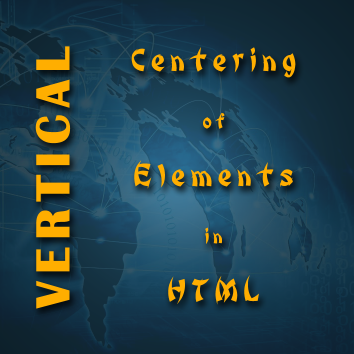 Vertical centering of elements in HTML | WEB++